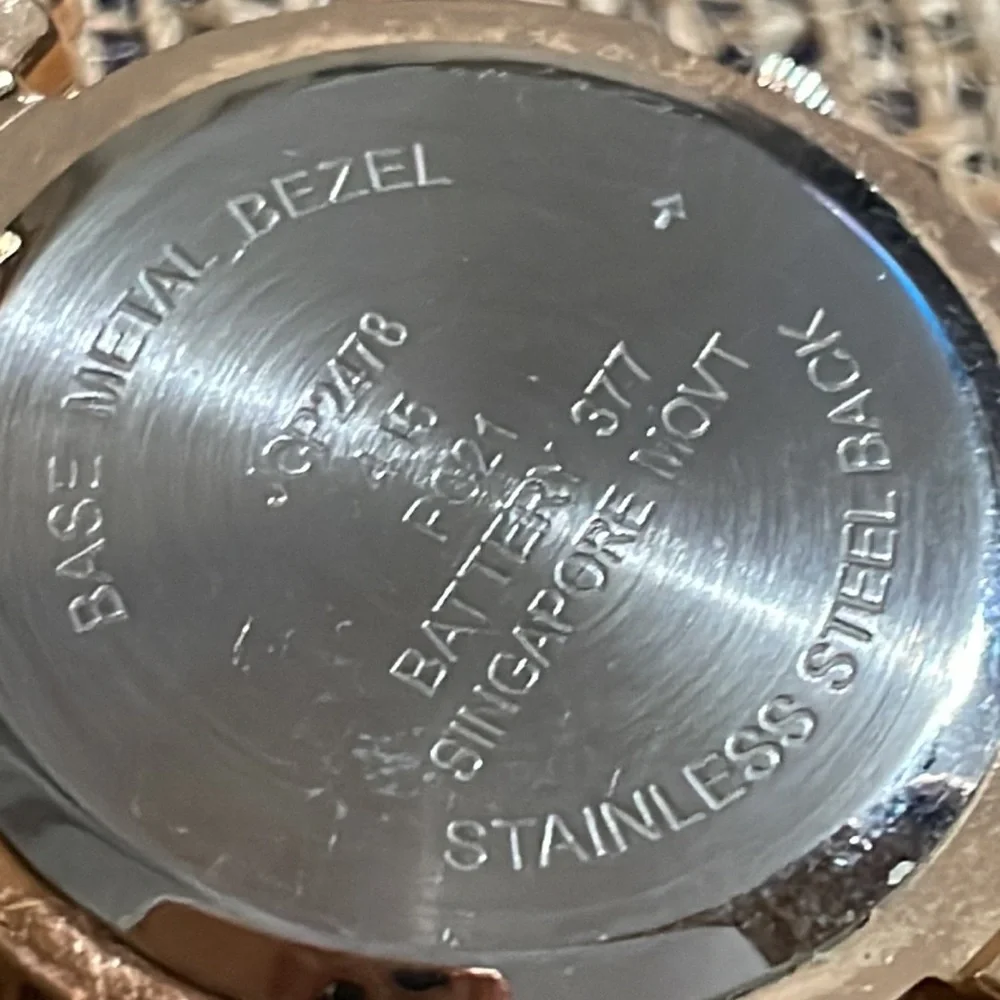 JCPenney watch Rose Gold tone